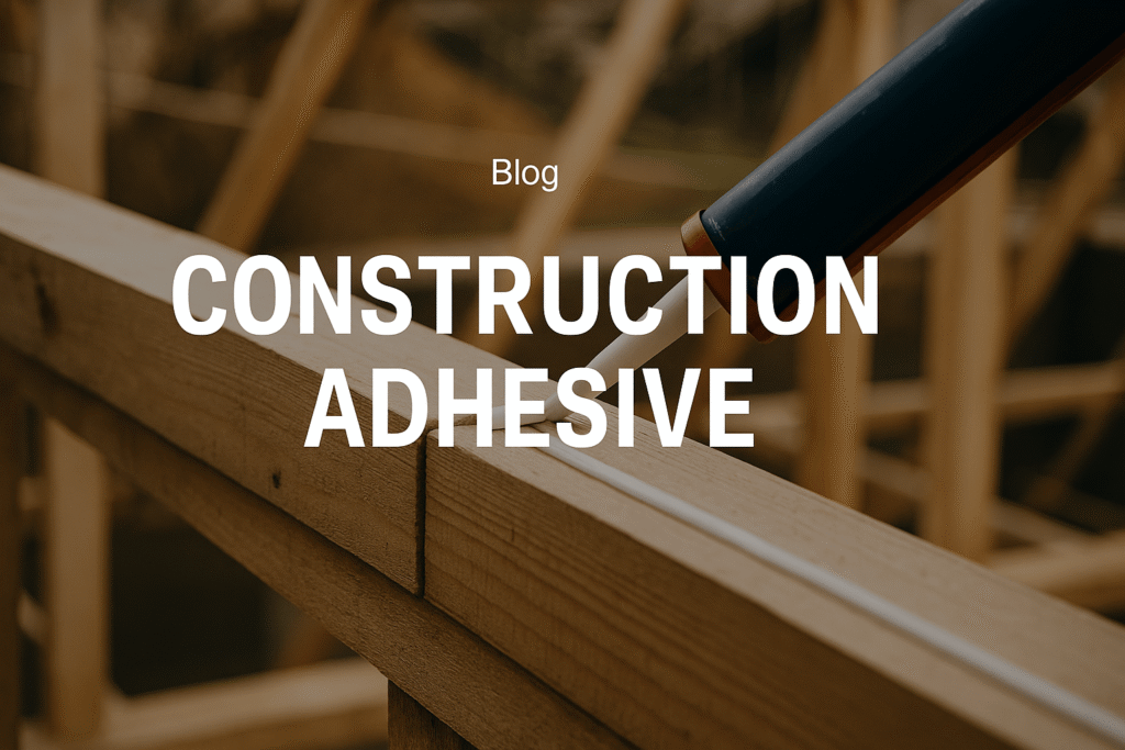 Choosing the Right Construction Adhesive for Your Project